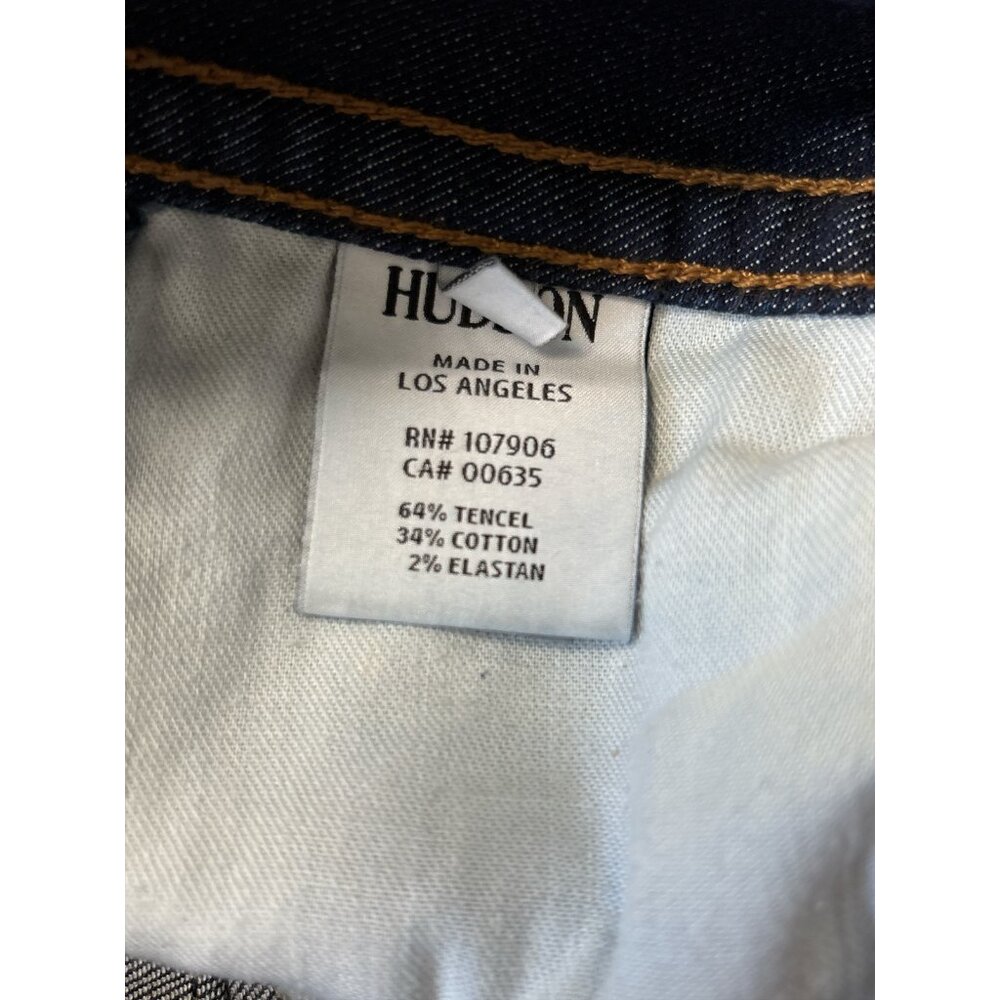 Hudson Jeans Womens 27 Blue Bootcut Stretch Made in USA Flap Pockets Denim - Picture 7 of 11